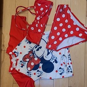Disney girls tankini set